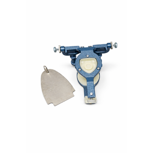Annhua Dental Articulator Magnetic Dentist Articulator Denture with 6 Metal Plates and 2 Allen Keys, Large Size Type C Alloy Articulators for Dentures Laboratory, and Students Learning