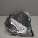 2025 Upgrated Large Lawn Tractor Leaf Bag Stitched with Tarp,Double-stitched at All Seams Resist Ripping,92.5''x53.2'' Leaf Collector for Riding Lawn Mower,Heavy Duty Leaf Grass Collection Bagger