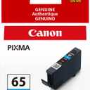 Canon CLI-65 Genuine Cyan Ink Tank, Compatible with PIXMA PRO-200, and PIXMA PRO-200S Printers