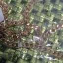 Woven Small Crossbody Bag for Women, PU Leather Cell Phone Purse with Chain Strap Mini Shoulder Bag Beach Crossbody Phone Bag