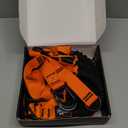 Pull Up Bands, Heavy Duty Resistance Bands with Handle, Workout Bands for Pull Up Bar, Pullup Assist Band Set for Exercise, Full Body Workout, Home Gym for Enhanced Strength, Muscle Training (1-Orange)