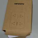 Surge Protector Power Strip, HANYCONY Extension Cord with Multiple Outlets, 5 Ft Ultra Thin Flat Plug 8 Outlets 4 USB Ports(2USB C), 1080J Outlet Extender for Home Office College Dorm Room Essentials