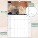 bloom daily planners 2026 Calendar Year Monthly Hanging Wall Calendar (January through December 2026) - Large 11 x 17 - Paint Strokes