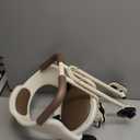 Kid's Bike seat Front Child Carrier Bike Chair for Bicycle Kids seat for Children 2~4 Years, Weight 55 lbs (front mounted off-white)