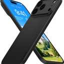 memumi Case for iPhone 17 Pro Max Ultra Thin 0.3mm Lightweight [No-Case Feeling] Matte Hard Cover with Camera Protection for iPhone 17 Pro Max Slim Cover in Minimalist Design, Frosted Black