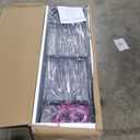 FRAPOW Bookshelf, 6 Tier Book Shelf 83Inch Tall Bookcase, Industrial Large Bookshelves Rustic Book Case with Open Metal Frame for Office, Bedroom, Farmhouse, Living Room (Vintage)