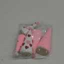 5 Pcs Valentines Day Table Decorations Red Pink White Mini Yarn Trees Heart Farmhouse Table Top Decors for Valentines Day Indoor Room Kitchen Tiered Tray Decorations Gifts(Pink White) (Pink White)