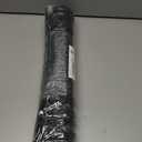 Buganda Front Door Mat Indoor Outdoor Entrance, Non-Slip Natural Rubber Doormats, Easy Clean, Low Profile, Dirt Trapper Entryway Floor Mats for Outside, Garages and Patios, 29.5x17, Grey