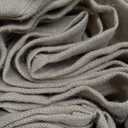 MIULEE Taupe Linen Curtains 96 Inch Long for Bedroom Living Room, Soft Thick Linen Textured Window Drapes Semi Sheer Light Filtering Back Tab Rod Pocket Burlap Look Farmhouse Country Decor, 2 Panels