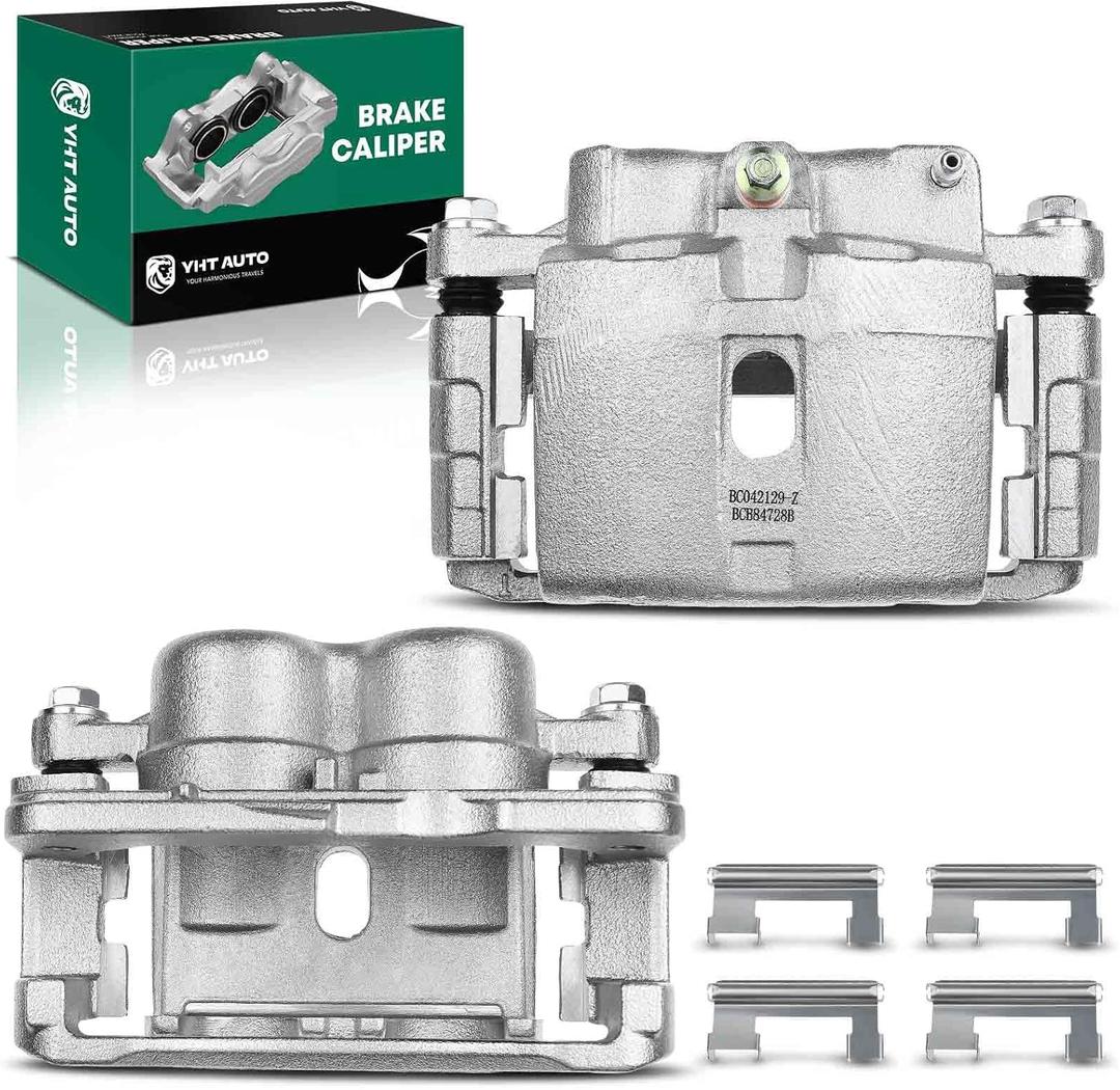 Set of 2 Brake Caliper Assembly for Chevrolet Silverado Suburban Express Avalanche Tahoe GMC Hummer Cadillac