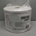 X50 Cloths, Jumbo Roll, 9 4/5 x 13 2/5, White, 1100/Roll