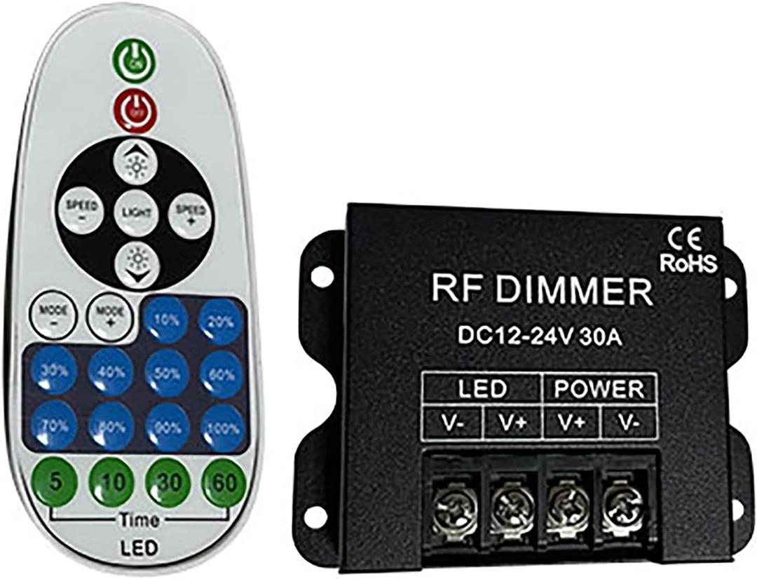 Custom Neon Light Dimmer Remote Control,Brightness Adjustment & Switch Control