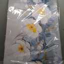 KUPTEU Canvas Wall Art Decor Large Wall Art Pictures for Living Room White Flowers Wall Art Prints Canvas Art Wall Decor Hallway Decorations Artwork for Walls Bedroom Home Aesthetic Decor 24" X 48"