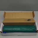 ZHZJCKSHB 54IN X 160FT Plastic Table Cover Roll with Cutter Box, Cut to Size Plastic Table Cloths for Parties, Birthday, Disposable Tablecloth Roll for All Shape Tables (Green, 54 Inch X 160 Feet)