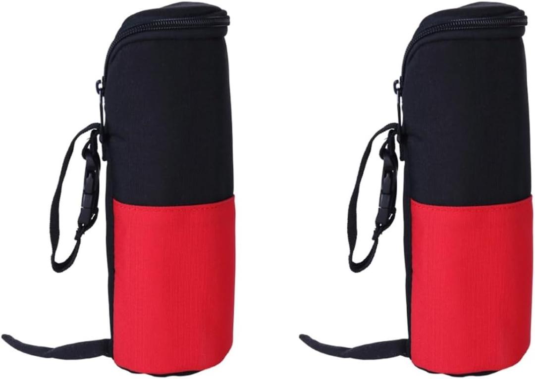 Kisangel Portable Baby Feeding Bottle Warmer Insulated Milk Transport Bag with Stroller Hook Travel Cooler Tote for Breast Milk and Formula Bottles 9.44X6.29X3.14 Inch