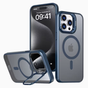 TORRAS Ostand Q3 Air for iPhone Max Case with 360 Magnetic Stand, Fit for MagSafe, Midnight Blue