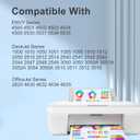 TEINO 61XL 61 Black Ink Cartridge Replacement for HP Ink 61 61XL Ink Cartridges for HP Printers Envy 4500 5530 4502 5535 OfficeJet 4630 4635 4632 DeskJet 2540 1010 3050a 2542 3510 (2 Black)