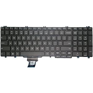 Laptop Keyboard for DELL for Latitude 5500 5501 5510 5511 for Precision 3540 3541 3550 3551 0RG3RK RG3RK DLM18G83US66983 English US Black Without Backlit&Pointing New