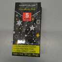 4 x Gold Silver White Gel Pens, 5 Pack, 1 mm Extra Fine Point 3 Colors Gel Ink Pens Set, Opaque White Archival Ink Pens for Black Paper Drawing, Sketching, Illustration, Card Making (Multicolor)