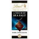 Lindt Excellence Sea Salt Bar, 3.5 oz Pack of 12, Best By 09/30/2026