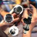 06164-P8E-A00 Fuel Injectors (Set of 6) Compatible with Honda Odyssey Acura TL CL 3.2L MDX 3.5 V6 (1 Holes) for # FJ490 800-1497N