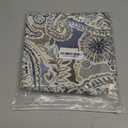 Pack of 2 Decorative Pillow Covers Throw Pillow Cases,Paisley Pattern,18X18 Inches,Blue Brown Cream Multicolor