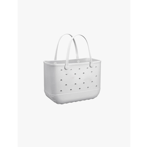 EVA Beach Tote Bag - Waterproof Washable Tip Proof Durable Open Tote Bag for the Beach Boat Pool Sports