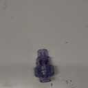 uxcell UPVC Check Valve, 20mm ID Single Union Check Valve Fit 1/2" OD Pipe DN15 Slip Swing No-return Valve for Backflow Prevention, Clear