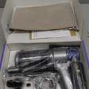 JONYJ Handheld Car Vacuum Cleaner Cordless, 16000PA Hand Held Vacuum Portable, 2 in 1 Air Duster and Mini Vacuum Cleaner Rechargeable with Led, Multi-Nozzles & Washable Filters for Home Office Car Pet (Grey & Blue)