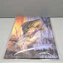 Bass Fish Canvas Wall Art Large Mouth Fish Jumping Picture Wall Art Animal on Ocean Painting Prints for Bathroom Decor Framed(Animal-1,16x24inch (40x60cm))