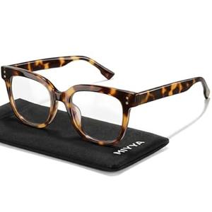 miyya Blue Light Glasses for Women & Men – Oversized UV & Blue Light Blocker Chunky Frames, Stylish Eyewear Accessories