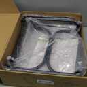 Outdoor Trash Bag Holder Metal Garden Trash Bag Holder for Yard Waste Stand Holds 30-45 Gallons Leaf Bag Holder with 4 Clips for Leaves Camping Lawn Party Weeding Yard Gardening1pcs+4clips