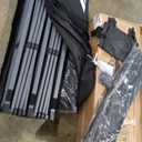 COBIZI 10x20 Pop Up Canopy with 6 Sidewalls One Push Setup Outdoor Event Shelter Waterproof UPF 50+ Gazebo Tent with Carry Bag,Air Vent,Sandbag for Wedding, Commercial, Party,Black