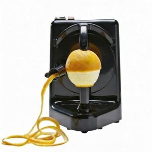Professional Automatic Fruit & Vegetable Peeler Electric Apple Peeler Fast & Efficient Rust-Resistant Stainless Steel Easy Cleanup, Plastic & Stainless Steel, Black