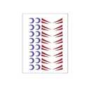 Anime Cosplay Tattoo,Anime Cosplay Temporary Sticker (A)