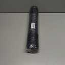 OLANLY Indoor Outdoor Mat, Sturdy Natural Rubber Floor Mat, Non Slip Low Profile Waterproof Doormat, and Stain Front Door Mats, Easy Clean Patio Entrance Mat, 30''x17'', Black