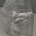 Bekith 2 Pack Clear Polycarbonate Food Pans with Lids, Half Size 4 Inch Deep, Stackable Plastic Food Pans for Commercial Kitchen Restaurant Food Prep, Freezer-Safe