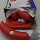 Pool Basketball Hoop with Backboard, Floating Pool Toy for Kids, Inflatbale Pool Basketball Outdoor Toys with 4 Balls & Pump for Swimming Pool, Water Summer Game for Kids Adults, Red