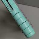 ACKO Folding Step Stool 13 Inch Stool Heavy Duty Plastic Foldable Step Stools for Kids, Stepping Stool with Handle, Suitable for Kitchen Hold Up to 300 LB (Teal 1PC)