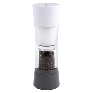 Cole & Mason Lincoln Duo Salt and Pepper Grinder Combo, Acrylic Combination Mill Includes Premium Salt and Peppercorns