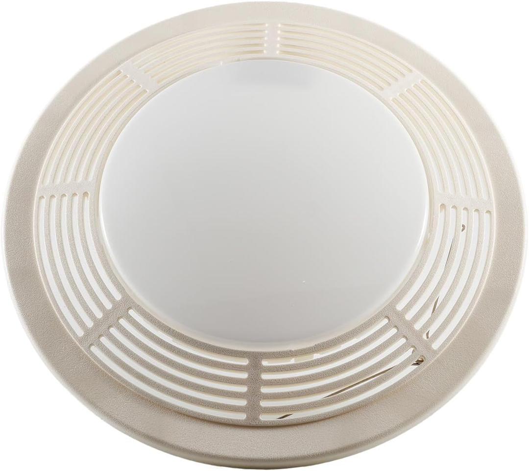 Grille Assembly Fit for Broan 750 751 N750 8663RP 8664RP 8663DG 8663M Ventilation Fan/Light Combos Replace S97017702 53585000 97017702 NT0461B000