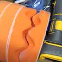 Cordless Buffer Polisher for De-walt 20v Max Battery, Brushless Rotary Car Buffer Polisher, Variable Speed 1000-6000 RPM, Detachable Handle Polisher for Car Detailing,Sanding Waxing (No Battery)