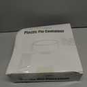 Youngever Plastic Pie Container, 11 Inch, Fresh Pie Keeper, Cupcake Carrier, Clear Round Food Storage Container with Lid, Food Container for Cupcakes, Cookies, Cheesecakes