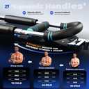 Twister Arm Trainer, Adjustable Chest Workout Equipment for Men & Women, Home Gym Strength Trainer, Muscle Builder & Strength Training for Arms, Chest (Blue, 20-60lb)