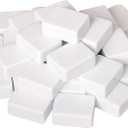 Blank Mahjong Tiles Set, 32 Pieces, Suitable for 1.2 "(30mm) Standard Size American Mahjong Tiles, Replace Lost Tiles & Can Be Used Together with Mahjong Stickers (Stickers Not Included)