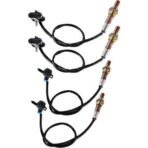 Automotive Replacement Oxygen O2 Sensor 234-4012 234-4018 Set of 4, 02 Sensor Compatible with Chevy for C1500 for Express 1500 for K1500 Series, for GMC for Savana for Sierra for Yukon
