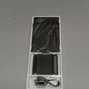 Samsers Foldable Bluetooth Keyboard with Touchpad  Portable Wireless Keyboard with Holder, Rechargeable Full Size Ultra Slim Pocket Folding Keyboards for Android Windows iOS Tablet & Laptop  Black