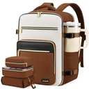 LOVEVOOK Travel Backpack For Women,50L Carry On Backpack Flight Approved,TSA Personal Item Travel Bag Fits 18 Inch Laptop,Business Weekender Overnight Daypack with Toiletry Bag and Cubes