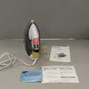 BEAUTURAL 1800-Watt Steam Iron with Digital LCD Screen, Double-Layer and Ceramic Coated Soleplate, 3-Way Auto-Off, 9 Preset Temperature and Steam Settings for Variable Fabric Gray