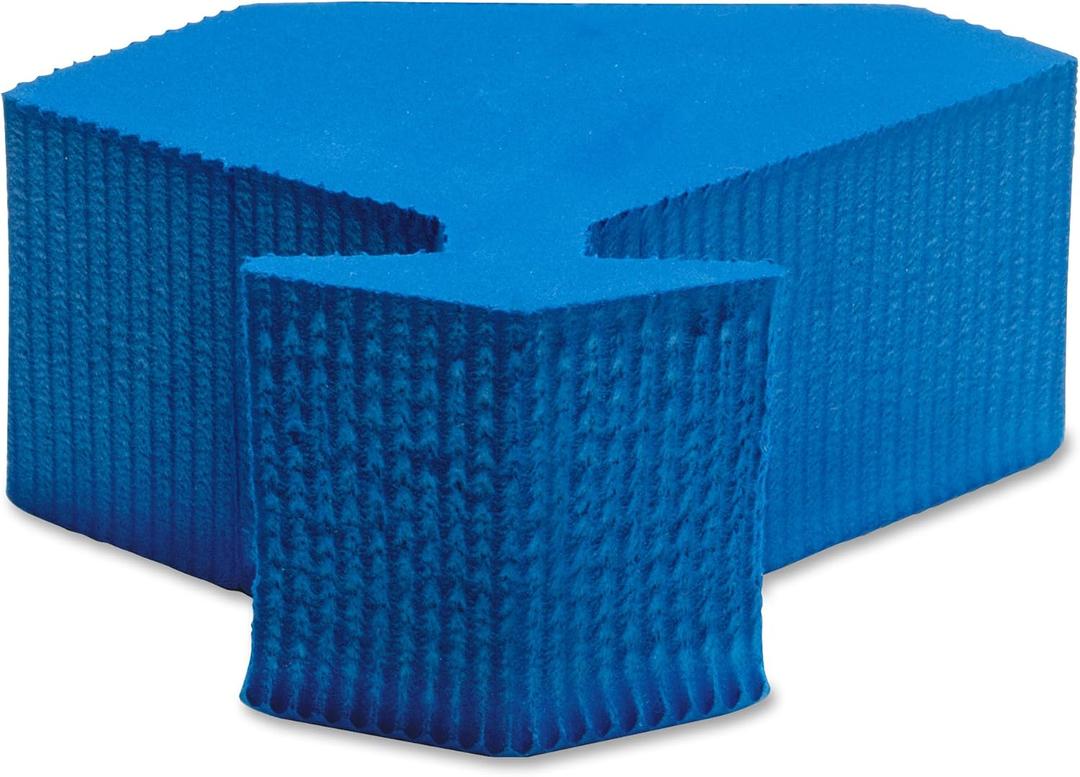 Lorell LLR42590 Door Wedge, Blue (1 Count (Pack of 1))